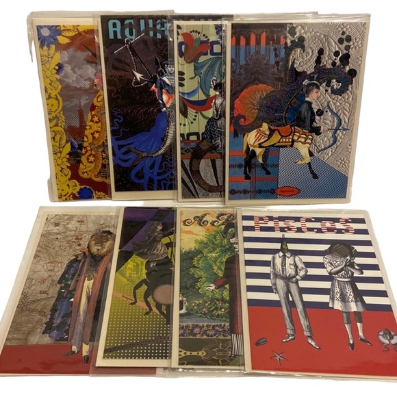 Christian Lacroix Other - NIP 8 CHRISTIAN LACROIX POPIER ASTROLOGY BLANK CARDS